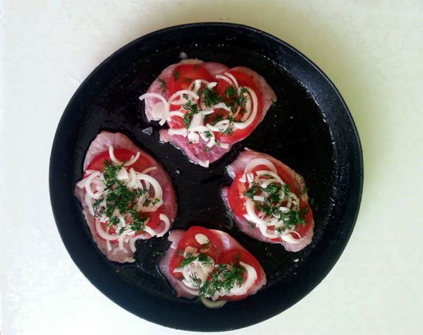 Пошаговый рецепт Свинка в дубленке с фотографиями